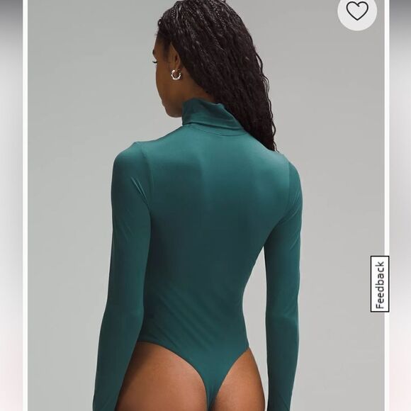 NWT LULULEMON Wundermost Ultra-Soft Nulu Turtleneck Bodysuit - Picture 2 of 5